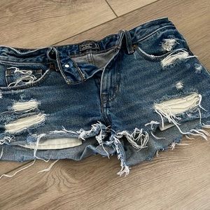 Abercrombie denim shorts